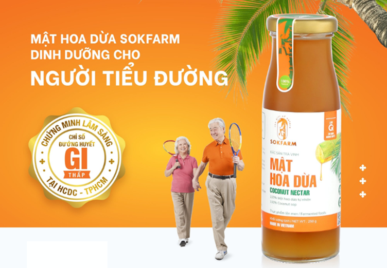 mat hoa dua danh cho nguoi tieu duong